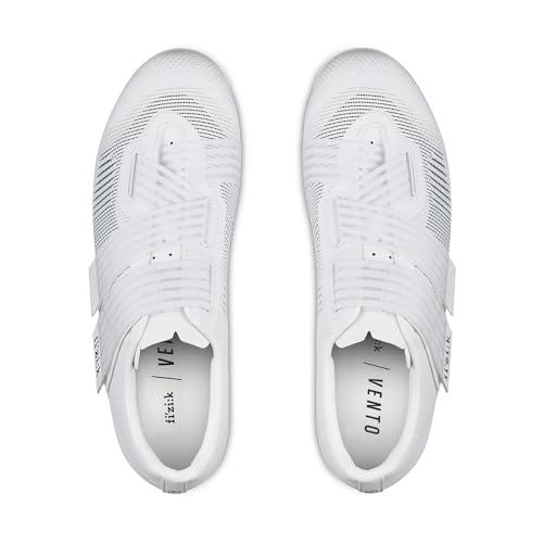 Fizik Men's Vento Powerstrap Aeroweave Lightweight, Ultra-Breathable Road Cycling Shoes2