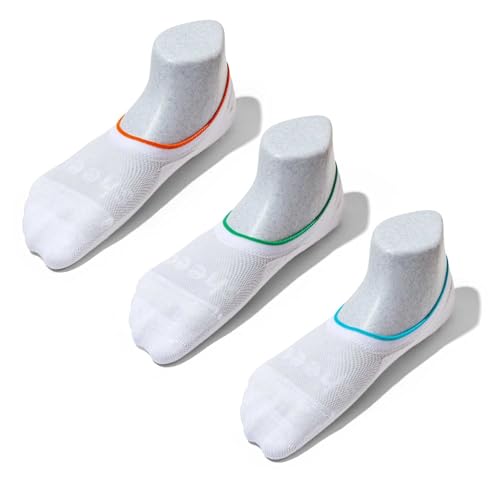Image of SHEEC Women's No Show Active Socks - Thin Breathable Durable Liners, Non Slip Snug Fit for Sneakers Boat Shoes, 3 or 6 Pairs