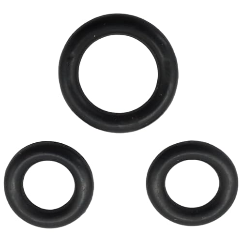 SeaSierra 3852045 3855081 Marine Dipstick and Drain Plug Seal O-Ring for Volvo Penta Boat Engine SX DP Drive Lower Unit Gear Oil Change