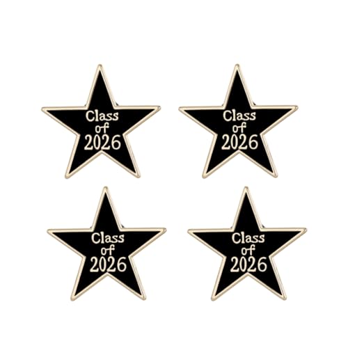 Image of 2026 Graduation Brooch Pin Graduation Cap Enamel Badges Class of 2026 Last Day of School Teacher Students Accessories