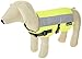 Petlife Flectalon Hi-Vis Dog Jacket Complete with Thermal Lining, 10-inch, Fluorescent Yellow