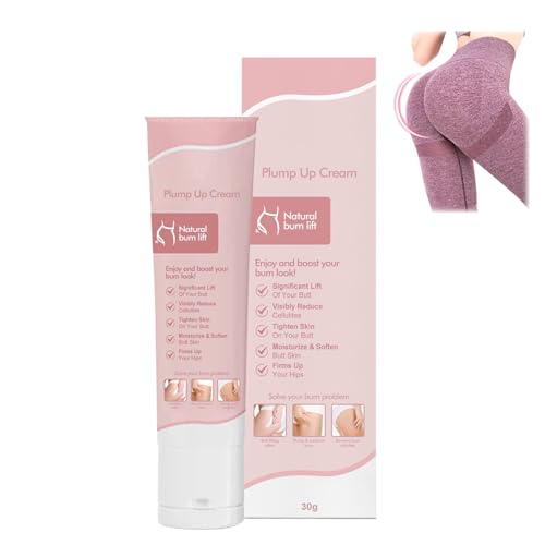 Plumpup Bust & Butt Lifting Cream, Butt Enhancement Cream Fast Growth, Butt Enhancement Fast Growth, Skin Tightening Cream For Body, For Larger Butt And Sexy (1 Pcs)