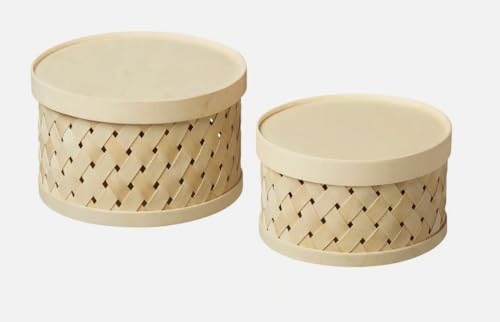 Panier de rangement SNÖPLOG avec couvercle pour armoire et maison - 2