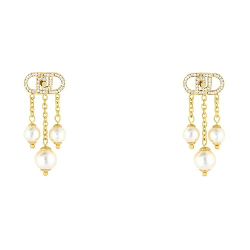 Boucles d'oreilles LIUJO or perles aventurine, le cadeau idéal pour femme