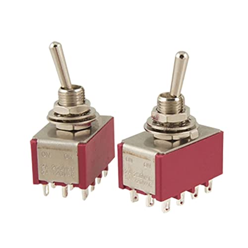Interrupteur à bascule 4PDT résistant pour remplacer un commutateur défectueux 120V 5A