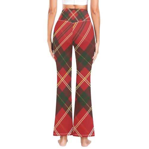 Legging de compression écossais haut de gamme en maille premium - 4