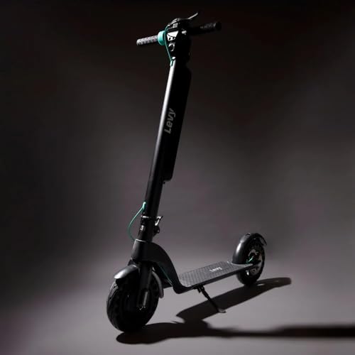 The Levy Plus Electric Scooter with Removable Battery Packs 10.0aH Removable Battery Green 10