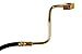 Dorman H621005 Front Passenger Side Brake Hydraulic Hose Compatible with Select Ford Models