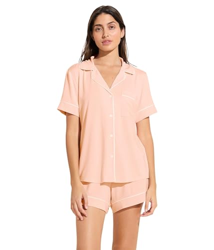 Image of Eberjey Gisele Rib Relaxed Short PJ Set