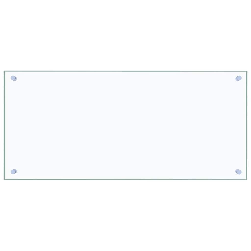 Generisch Küchenrückwand 2 pcs Transparent 90 x 40 cm Gehärtetes Glas,Heim Garten,Küche Esszimmer,Küchenhelfer -utensilien-3415428