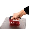 Heavy Duty Magnet with Rubber Ergonomic Handle, Powerful Magnetic Manual Pickup Tool for Lifting Metal Objects, Iron Plates, Doors (160Lbs)