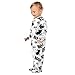 Emelivor Halloween Boo Ghost Unisex Baby Newborn One-Piece Pajamas Cotton Sleepwear Outfits for Boy Girl Kids