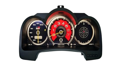 Tablero digital LCD de 12,3" para Toyota Hilux 2005-2015 con cabina virtual automática