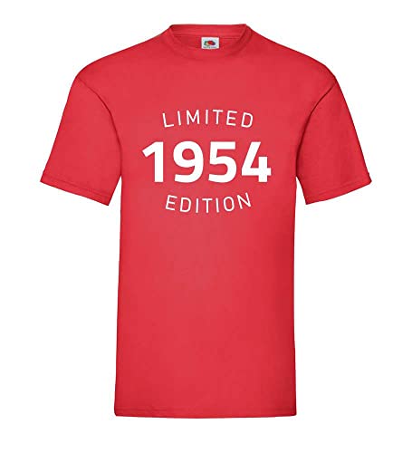 T-shirt 1954 Limited Edition rouge homme XXXL aux finitions soignées et durables