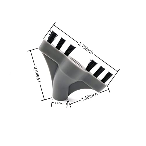 Sionlan 6 Pack For Bissell Steamshot Hard Surface Steam Cleaner 39N7A 39N7V 39N7H 2994B Replacement Parts (3 Hard Brushes + 1 Wall Crevice Brush + 2 Multi-Surface Tools)… #TOP2