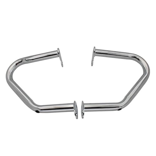 Motorschutz Sturzbügel Für Triumph Für Bonneville T100 T120 Bobber Für Thruxton 1200 R Motorschutzbügel Sturzbügel Stoßstangenschutz(Silber)