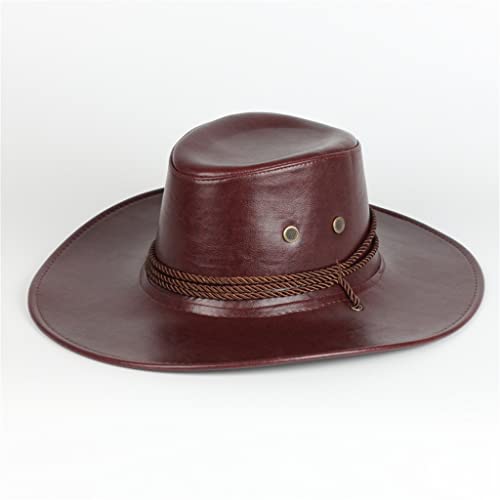 Chapeau cowboy imitation cuir pour sublimer votre style quotidien
