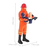 Zoom IMG-1 sosoport miniature firefighter figurines for