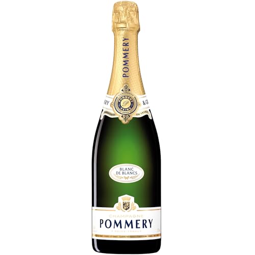 Pommery Blanc de Blancs Brut Champagne – Gran Reserva Chardonnay 100% – Espumoso Francés Premium – Elegancia y Frescura - 1 Botella 75cl