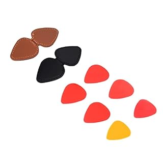 Support de médiator pour guitare, 2 pièces de support de médiator en cuir pour sac de rangement portable Kit d… - Les Beatles, Paul McCartney, John Lennon, RIngo Starr, George Harrison Support de médiator pour guitare, 2 pièces de support de médiator en cuir pour sac de rangement portable Kit d… – Image 3