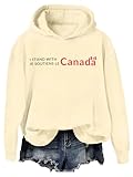 Photo Gallery i stand with canada shirt felpa je soutiens le canada felpa con cappuccio unisex felpa, colore: giallo crema., 3xl Photo Gallery i stand with canada shirt felpa je soutiens le canada felpa con cappuccio unisex felpa, colore: giallo crema., 3xl