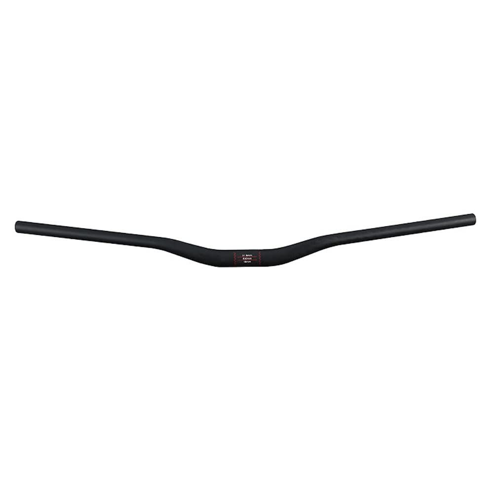 Guidon VTT 31.8mm Carbone VTT Guidon 720/740/760/780/800/820mm Extra Long Riser Bars Rise 15mm (Size : 720mm)