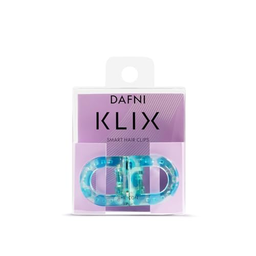 Image of DAFNI KLIX Magnetic Hair Clips - The Original Magnetic Hair Clips by DAFNI, Icon Design, Strong Hold, No Pull, Flat Comfort (Turquoise)