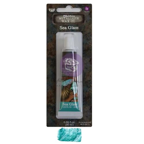 Finnabair Art Alchemy Metallique Wax .68 Fluid Ounce-Sea Glass
