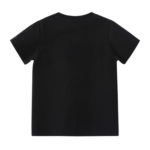 Image of AMIYAN Toddler T Shirts Boys Girls Basic Tee Summer Cotton T-Shirts Crewneck Short Sleeve Shirts for Kids 2-7Y