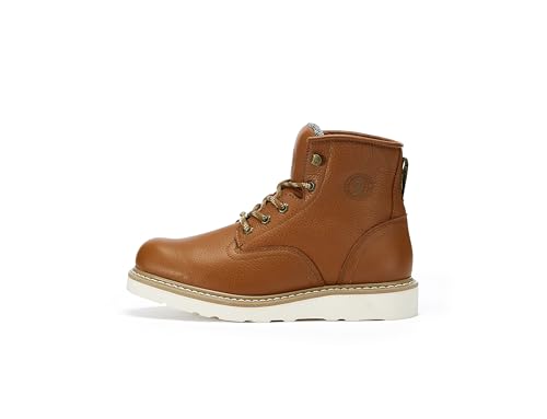 ROCKROOSTER Roberta - Men's Work Boots, 6 Inch Soft Toe Boot, Wedge Sole, Arch Support Anti-Fatigue Shoes, Water Resistant Leather EH Safety Boots, AP615-VAP615…2