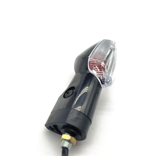 Image of 2PCS Motorcycle Turn Signals Lights Lamp Indicator Blinker Compatible with Honda CBR 250R 300R CB300F CBF125 150 Stunner (White Shell)