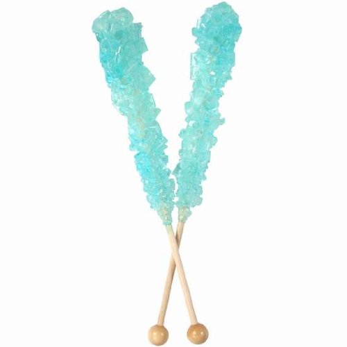 Rock Candy Sticks Wrapped Candy-20ct