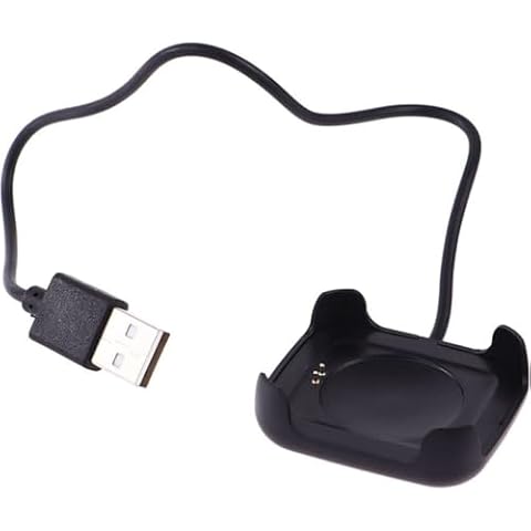 TypoGrove Black Charging Cable Charger Cord for HW22 Smartwatch Intelligent Watch Magnetic Charger Dock Holder Stand USB Chargeable Charging Cable Adapter Smartwatch Accessories (30cm) Cover