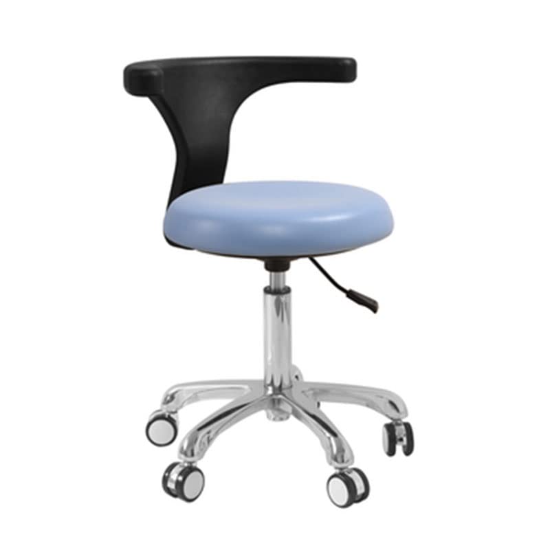 Dental Stool Height Adjustable Chair with 360 Degree Rotation Backrest and Seat - Medical Dentist Chair Dental Mobile Chair