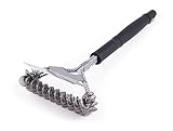 GrillPro 77633 Triple Coil Wide Head Grill Brush