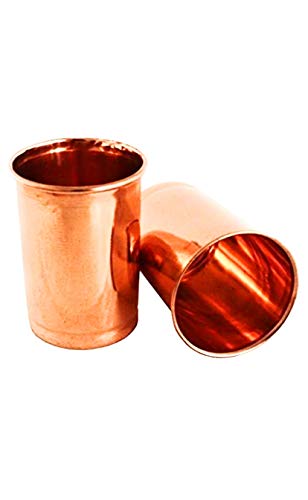 Set de 2 vasos de cobre 350 ml