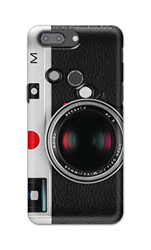 Image of Printed Hard Back Cover Case for OnePlus 5T Back Cover (Vintage Camera) -702
