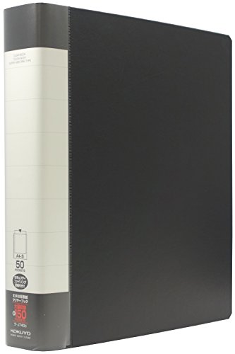【B56】コクヨ クリアブック タフボディー ラ-J740D 黒 31Yczz7jUmL.jpg