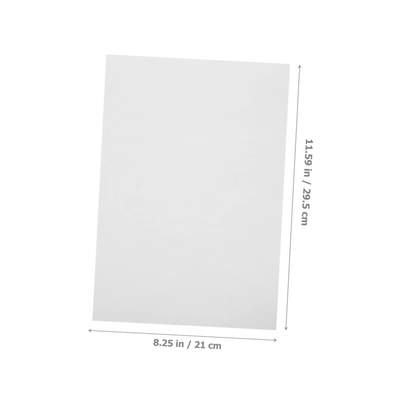 HOODANCOS Papier pour Usage L’aquarelle Aquarelle et Épais à Dessin Peinture Blanc 100 Feuilles, Papier D’art Maison pour Garçon et Filles