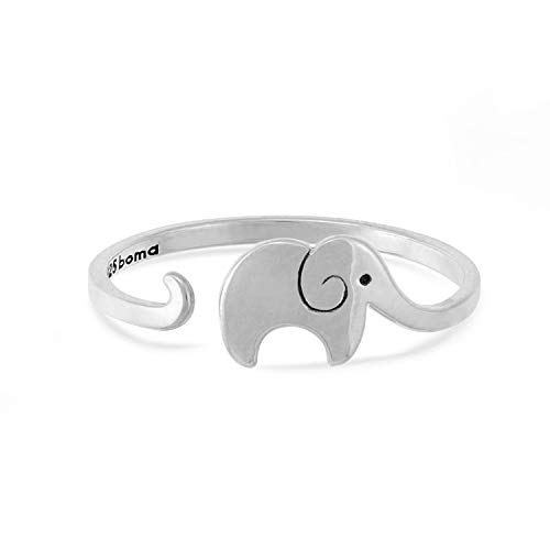 Boma Jewelry Sterling Silver Elephant Ring