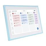 Acogedor タッチスクリーンとファミリープランナーを備えたスマートデジタルカレンダー、10.1インチのインタラクティブ家事チャート