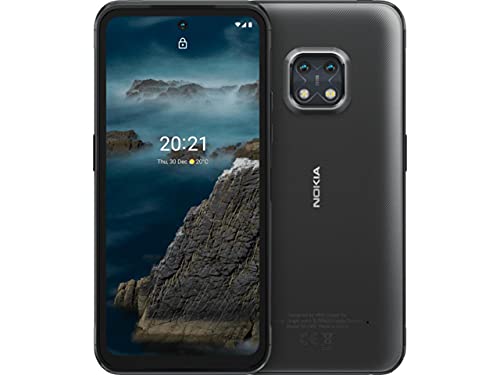 Nokia XR20 Dual-SIM 64GB ROM + 4GB RAM (GSM Only | No CDMA) Factory Unlocked Android 5G Smartphone (Granite) - International Version