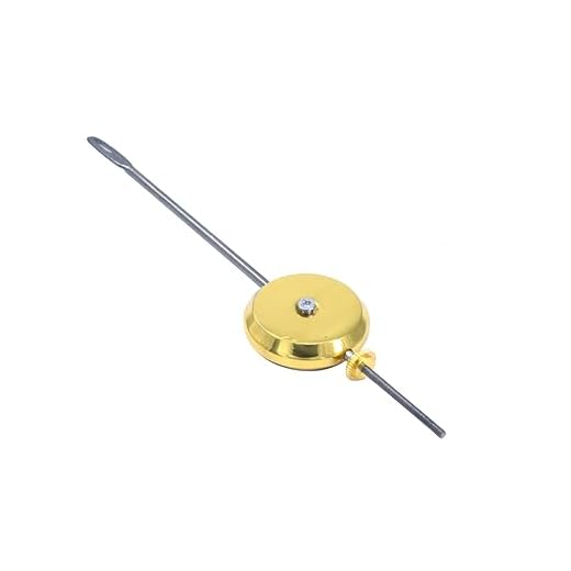 Universal Brass Pendulum bob Adjustable Fitting Wall Clocks Mantle Clock Part 165mm Long