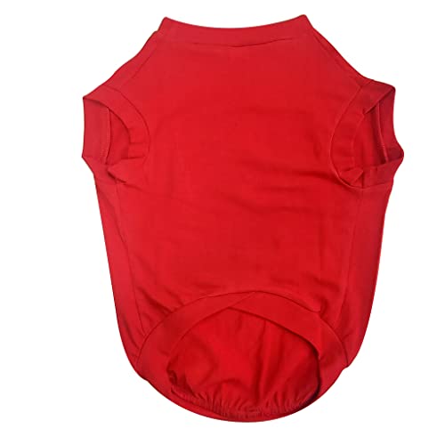 Image of FETCHER ?Cotton Hosiery Bright Red 'I Have A Licker License' T-Shirt for Dogs and Cats Comfortable Lightweight Animal Cloth(22 inch XXL), 1 Count