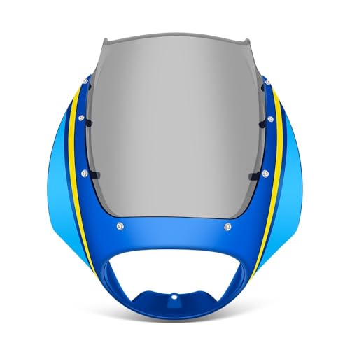 Pare-brise haut XSR900 finition premium saute-vent carbone look