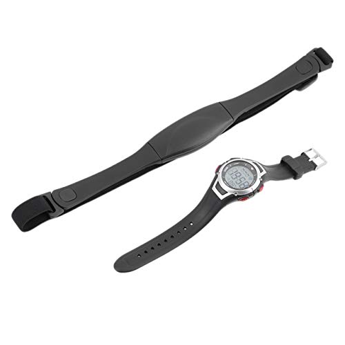 WOSOSYEYO Reloj Deportivo con Correa de Pecho inalámbrica con Monitor de Ritmo cardíaco Impermeable de 3 Metros