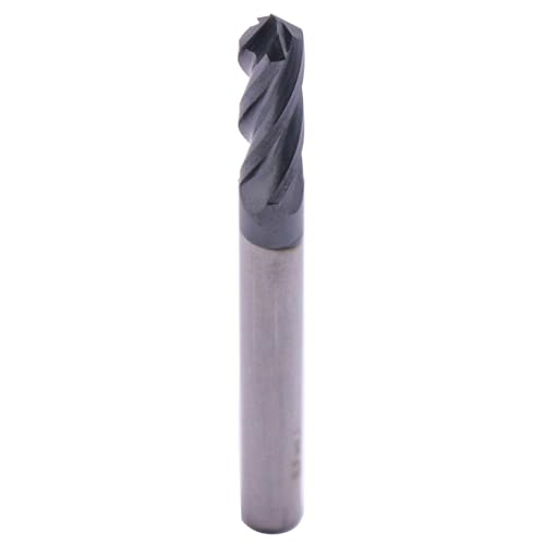 Image of 4 Flute 90 Solid Carbide Drill Mill Set(5Pcs, 3 /16 inch), AlTiN Coated | 90 Included Angle, 3 /16 inch Cutting Dia, 3 /16 inch Shank, 3 /4 inch LOC, 2 inch OAL For Milling Alloy Steel, Carbon Steel, Iron, Copper