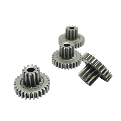 Bevel Gear Pinion Hardware Mechanical 2PCS 0.5M 12T-28T 3mm Hole Metal Double Gear 3mm-Shaft Free Fit Variable Speed Reduction Gear Accessories