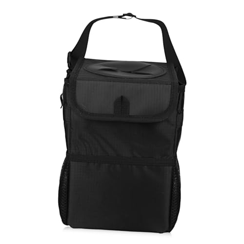 Poubelle de voiture premium avec couvercle élégant et sac de rangement pour SUV et camion
