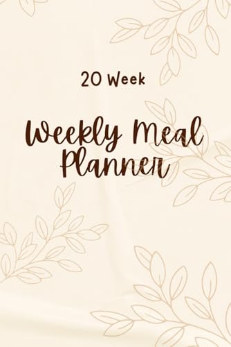 20 Week Meal Planner and Freezer Meal Tracker